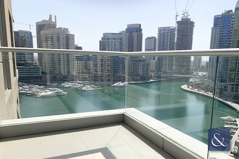 1 Bed | Full Marina Views | Balcony Access