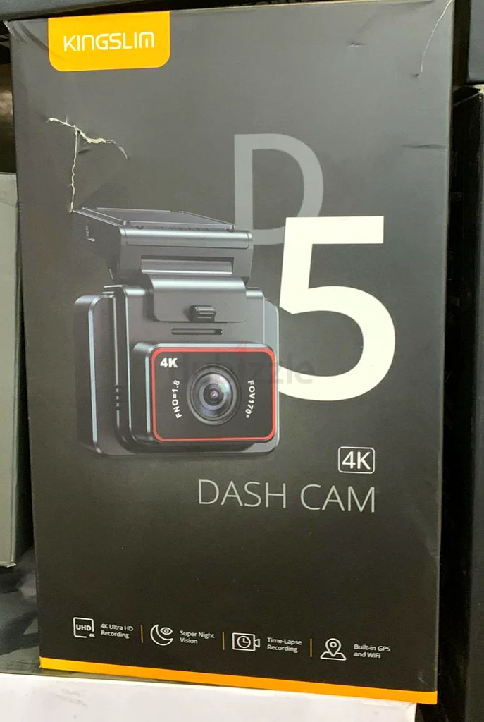 Kingslim D54K Dash Cam with WiFi Car Front Dash Camera with GPS and Speed,