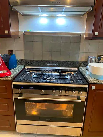 Siemens Cooker HG73G8356M Heavy duty 5 Burner Gas Cooker Gas Oven FREE DELIVERY +WARRANTY