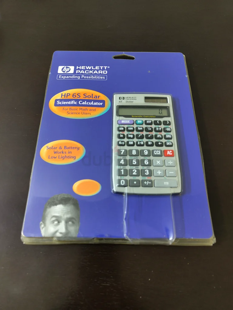 Scientific Calculator - HP 6S Solar63262401397506110