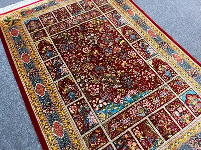 177 x 119 cm | New High Quality Beautiful Silk Persian Bakhtiar Carpet