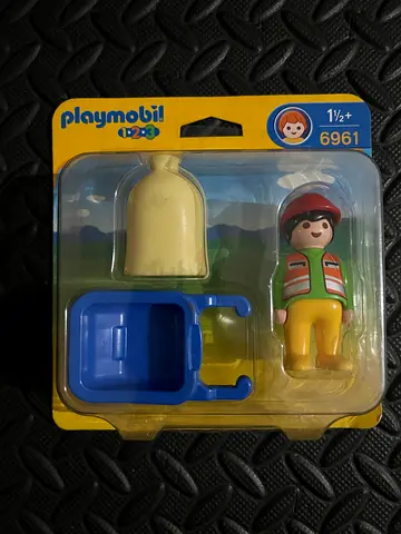 Playmobil 123 - Cart and Sand Bag