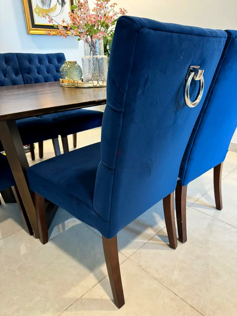 Dining table with 6 chairs