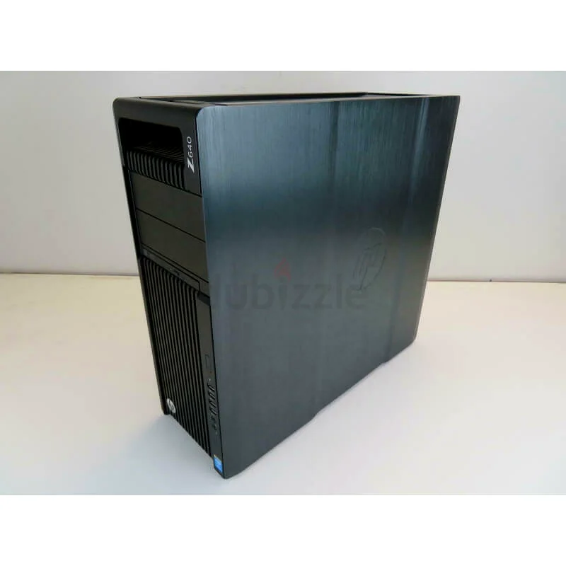 محطة عمل 20 كور HP Z640 - معالج إنتل زيون E5-2630V4 - بطاقة رسوميات 2 جيجابايت DDR5 - ذاكرة وصول عشوائي 16 جيجابايت DDR4 - قرص صلب 256 جيجابايت SSD63256078629763111