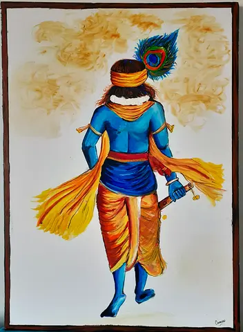 Krishna painting