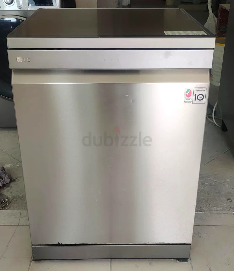 LG 3 رفوف غسالة أطباق بخارية رباعية التنظيف DFB325HS توصيل مجاني + ضمان629316667950101115