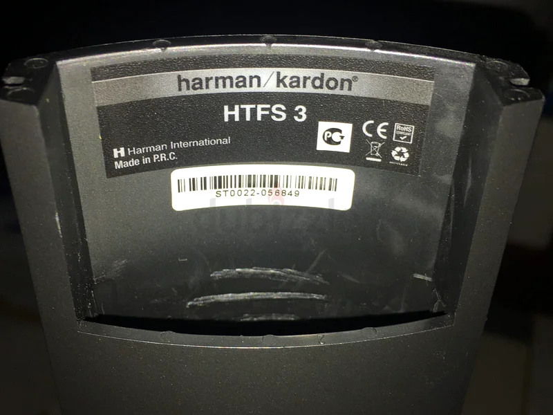 4Pc HARMAN KARDON SPEAKER STANDS HTFS 363261278427010113