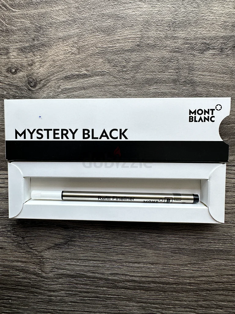 Mont Blanc Pen RefillMystery Black Original)