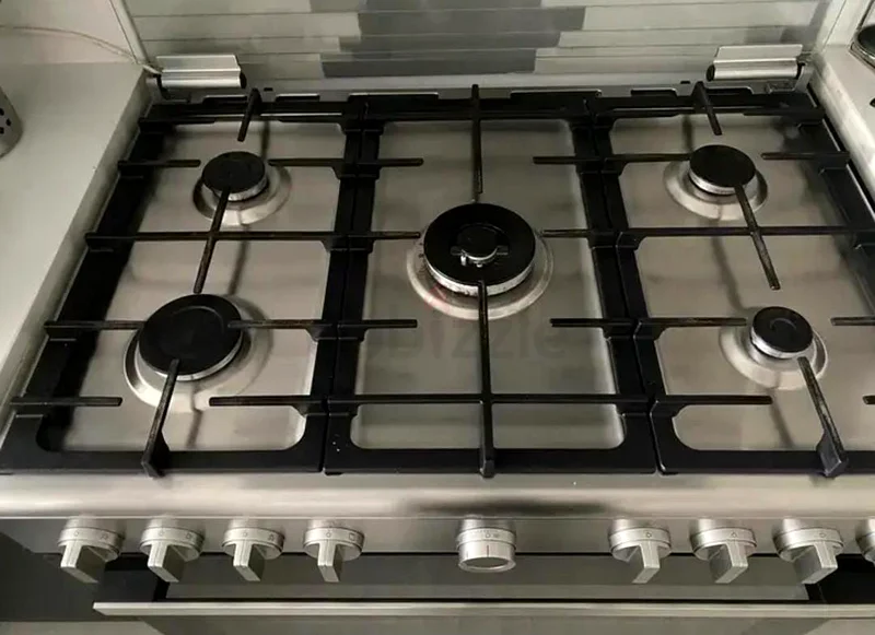 فرن طباخة غاز من بوش بمقاس 90×60 سم مع مروحة63265603296513112