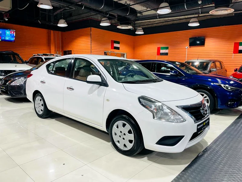 NISSAN SUNNY WHITE 2021 4 CYLINDER - GCC SPECIFICATION634211445994271114