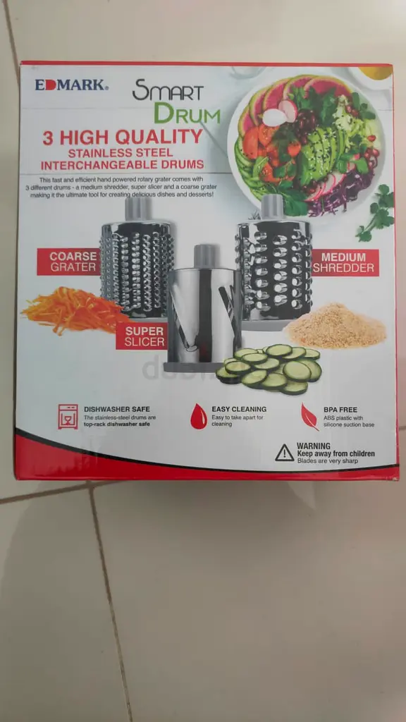 Edmark Smart Drum Food Processor