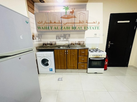Furnished Studio For Monthly Rent In Al Rawda 2, Tunis Street, Close To The Abaya Traffic Signal
