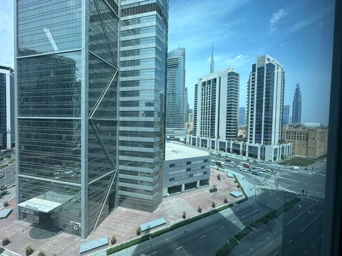 Canal View | Burj Khalifa View | Bright Office | Commission Free