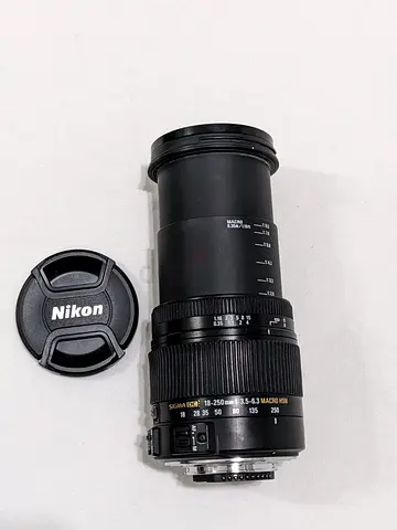 Sigma DC 18-250mm Macro HSM all in one zoom Lens