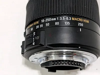 Sigma DC 18-250mm Macro HSM all in one zoom Lens