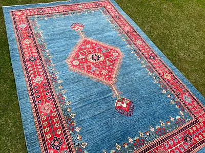 293 x 190 cm | New Handmade Beautiful Serapi Heriz Carpet