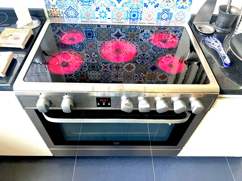 Hoover 90cm ciramic electric cooker