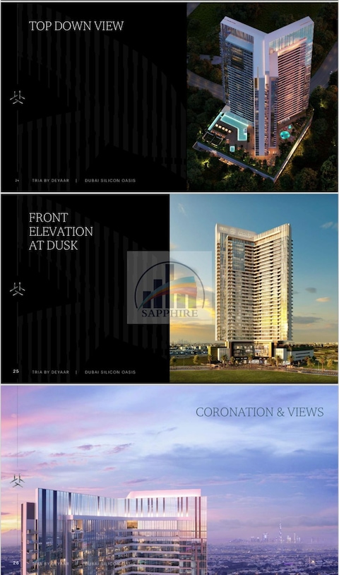 Resale | Luxury | Balcony | Dubai Skyline View Higher Fllor