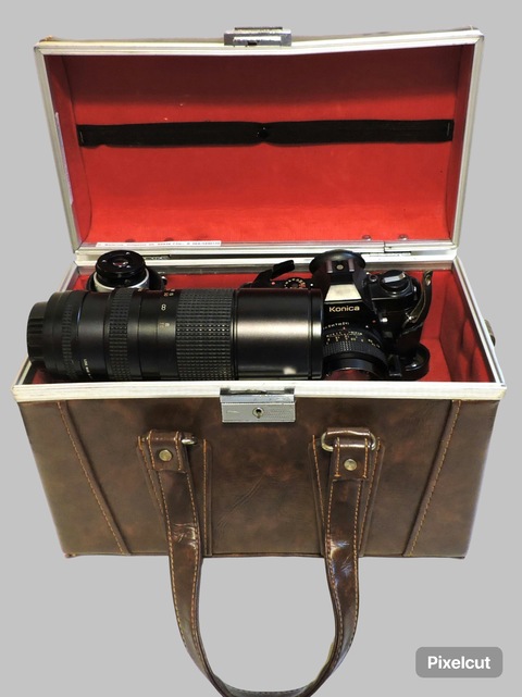 كاميرا يابانية فينتج ماركة كونيكا 1978-- vantage camera 1978