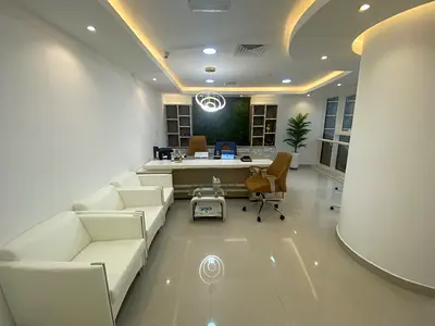 Renovated Furnished Medium Size Office | Sheikh Zayed View