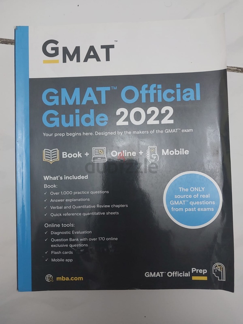 GMAT exam Guide books | dubizzle