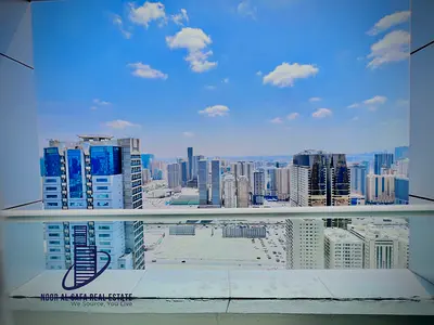 Spacious And Bright Studio With Balcony And Cubords With All Facilities Free..