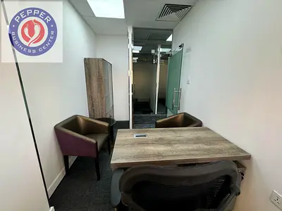 Beautiful Fully Furnished 110 Sqft Office In 17,500 Aed