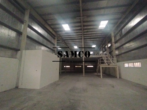 12,000 Sq.ft Road Facing Stand Alone Warehouse With 50kw Electrical Power For Garage, Kitchen And F