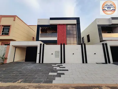 Villa For Sale In Ajman, New, First Occupant, With The Possibility Of Easy Bank Financing, Without