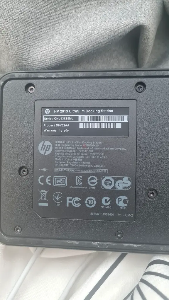 HP 2013 UItraSlim Docking Station63253965772546115