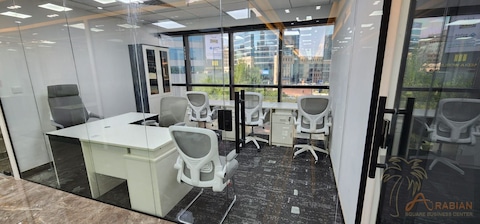 Furnished Office In Adidas Building | Bur Dubai | Free Dewa Chiller| Near Burjuman Mall Metro