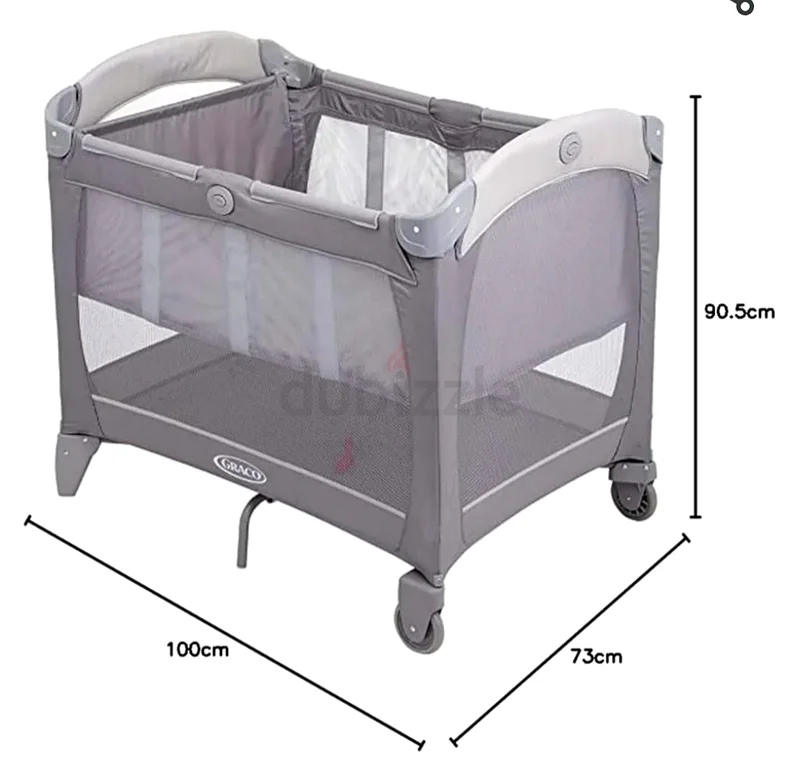 Graco 3 stage travel cot with travel bag and canope63204266755075112