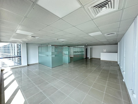 Amazing View | Furnished | Spacious Bright Office