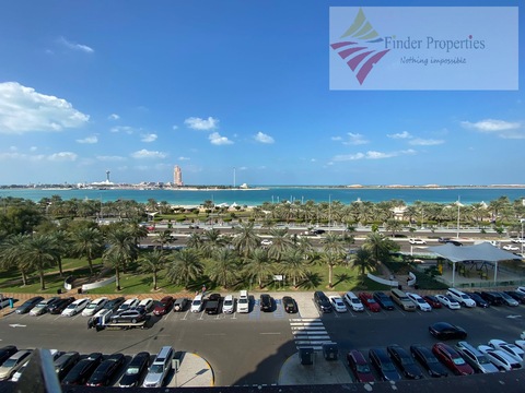 Spacious , No Commission- 4 Bed Apartment + Maids Room , High Floor, Corniche Area.
