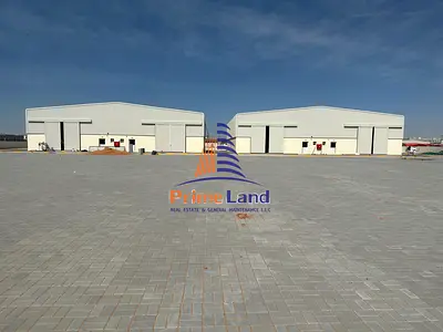 Land with warehouse for rent commercial  industrial