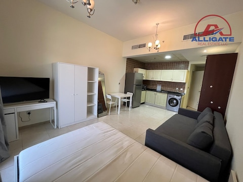 Furnished Studio For Rent || Chiller Free || With Balcony ||