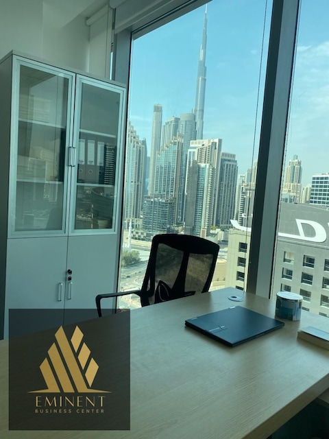 No Commission- Stunning Office Space With Canal And Burj Khalifa Views