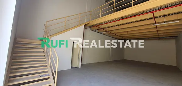 High Power 90 Kw // 6000 Sq.ft Warehouse For Rent In Al Jurf Industrial Area