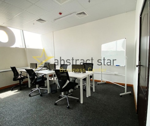Spacious Work Space / Prime Location/ Furnished / Easily Accessible / Ded Ejari Services /