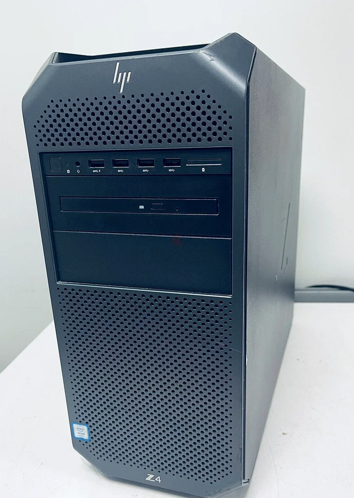 محطة عمل HP Z4-G4 - معالج Intel Xeon W2123 بسرعة 3.60 جيجاهرتز - بطاقة رسوميات NVIDIA QUADRO M2000 سعة 4 جيجابايت - وحدة تخزين 512 جيجابايت من نوع NVME SSD + 1 تيرابايت HDD63256078695042111