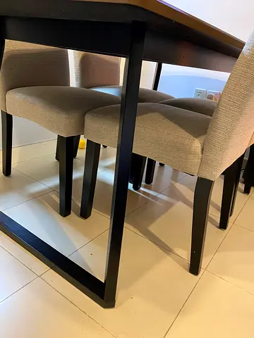 Dinning table  4 chairs