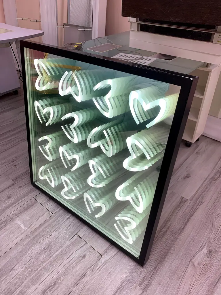 LED with design