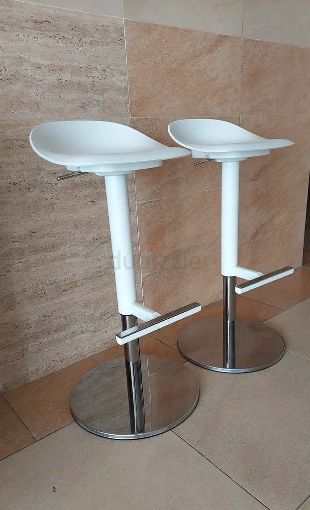 IKEA JANINGE Bar stool, white, 76 cm