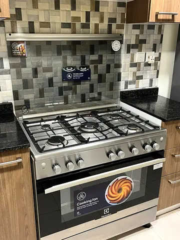 Eletroux 90cm 5-burner range cooker with gas hob and XXL fan gas oven FREE DELIVERY +WARRANTY
