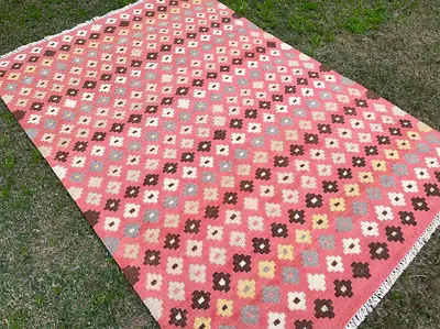180 x 128 cm | New Handmade Beautiful Turkmen Kilim