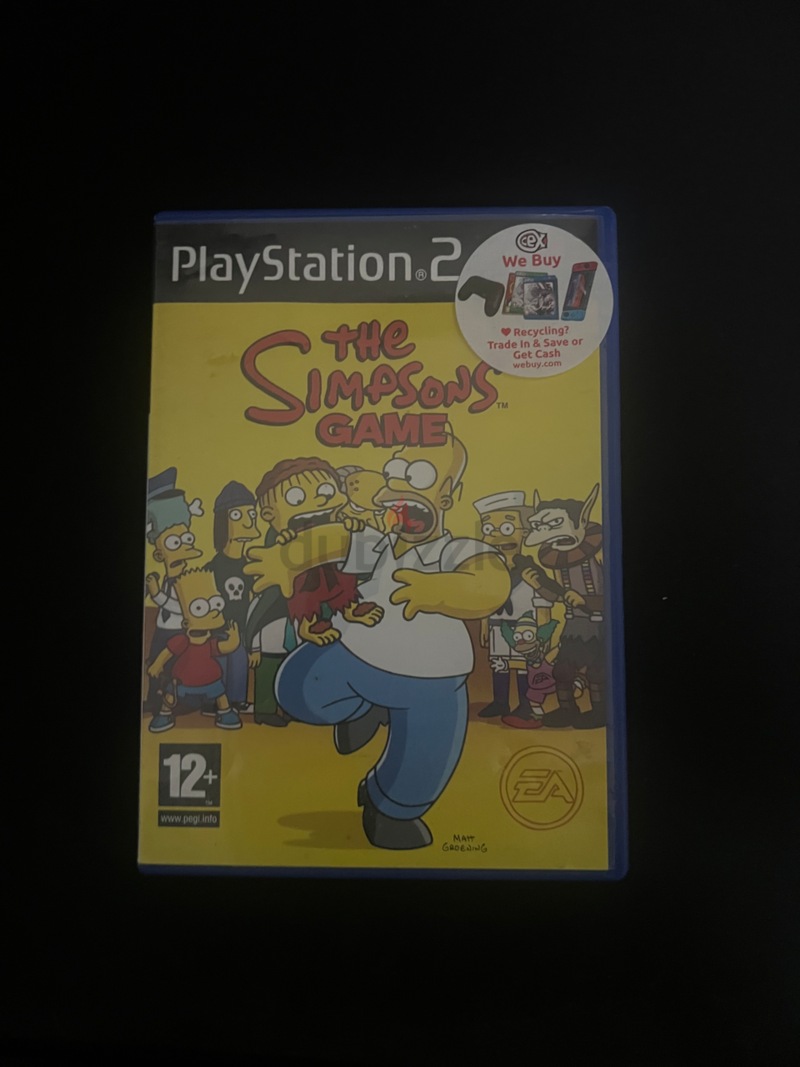 The Simpsons game ps2 | dubizzle