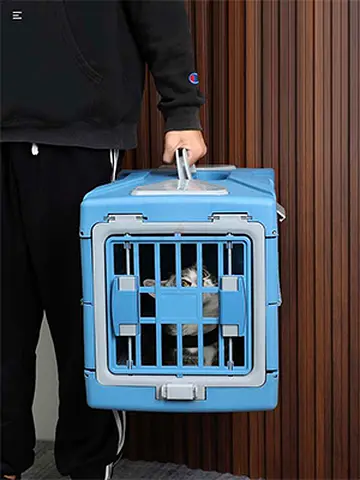 Foldable Cat/Dog Pet Carrier - Ultimate Comfort Travel