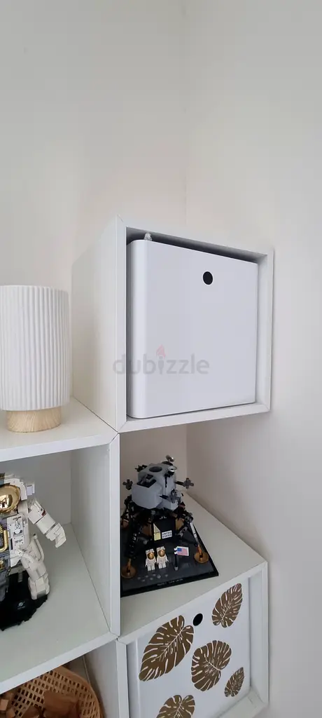 Wall mounted IKEA shelves