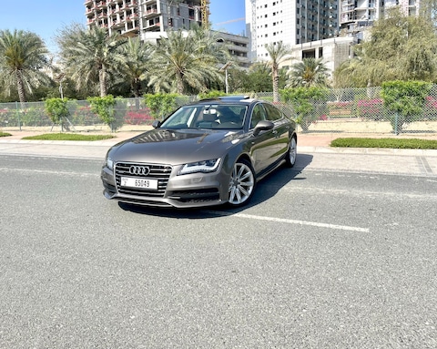 Lady Driven Low Milage Audi A7 2015, GCC Top Option, Well Maintained, No Accident