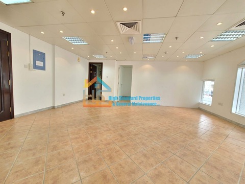Office For Rent With Big Layout| Easy Parking | Located In Al Khalidiyah